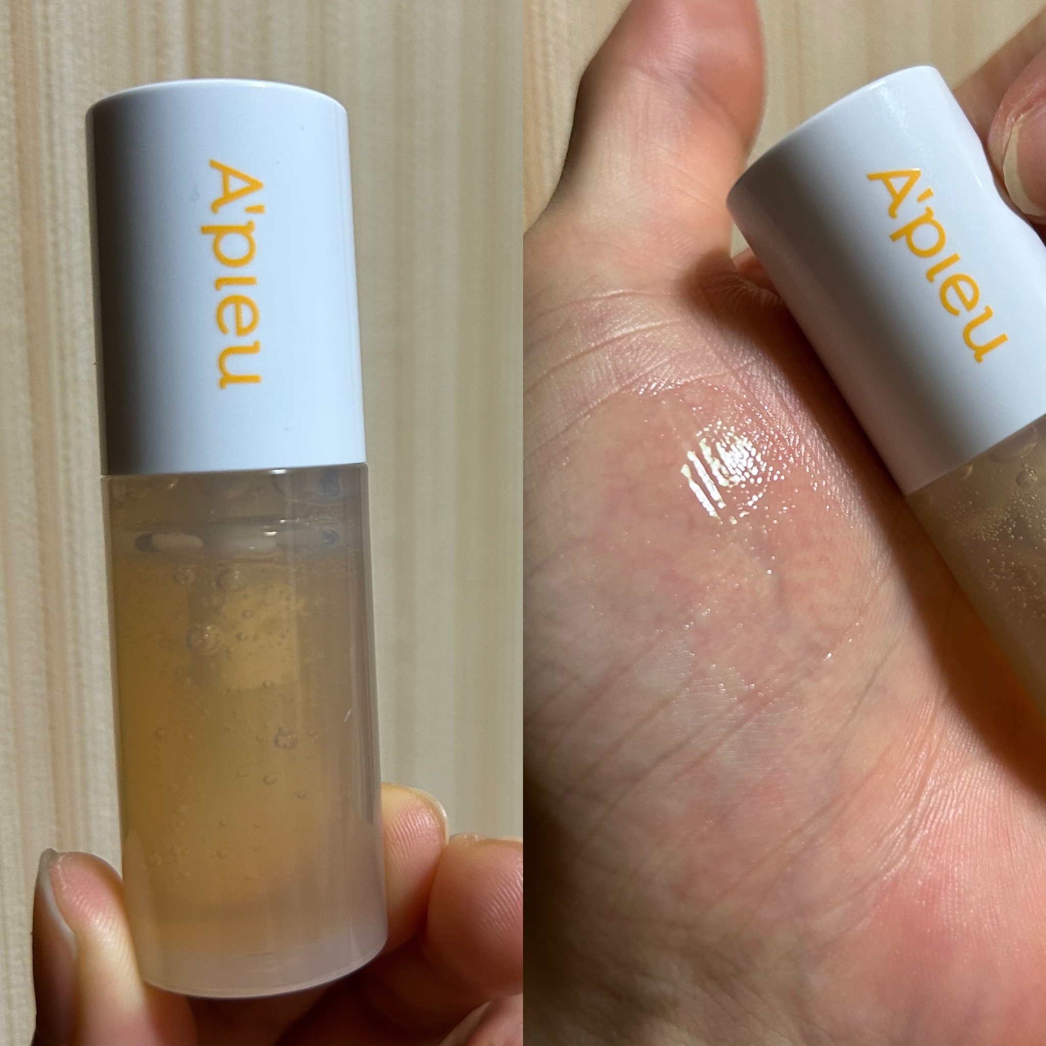 アピュー ハニー＆ミルク リップオイル/A’pieu/リップオイルを使ったクチコミ（1枚目）