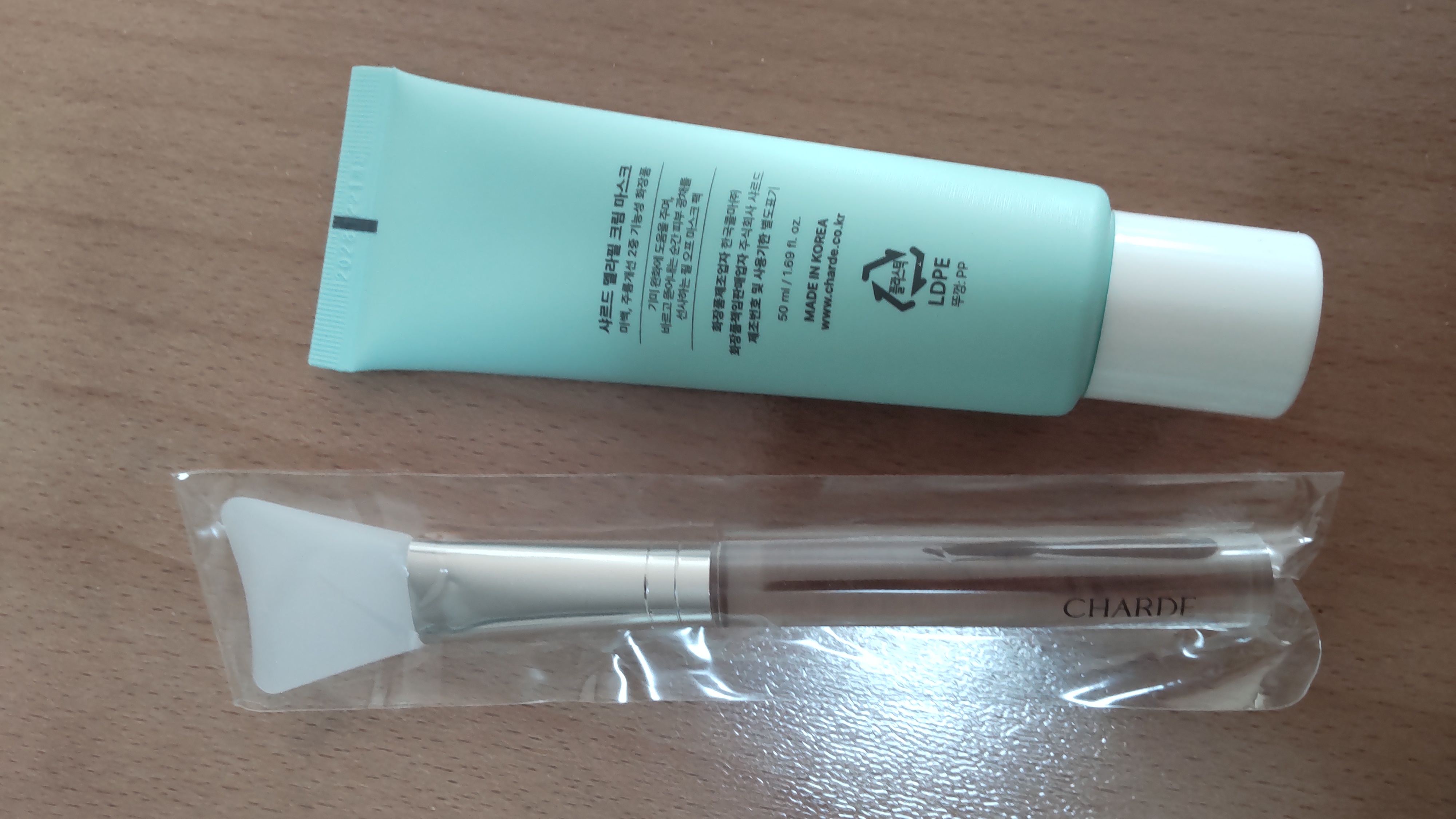 メラピールクリームマスク/CHARDE/ピーリングを使ったクチコミ（2枚目）