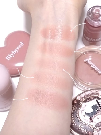 ピュア ブラッシュド サンシャイン チーク/PERIPERA/パウダーチークを使ったクチコミ(4枚目)