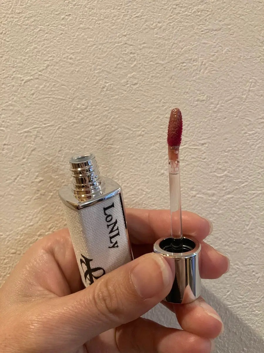 キャンドルライトジュレティント/LoNLy /リップティントを使ったクチコミ（3枚目）