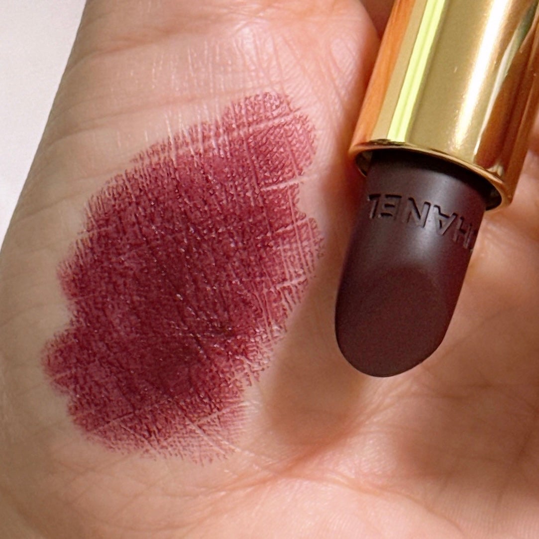 ルージュ アリュール ヴェルヴェット/CHANEL/口紅を使ったクチコミ(4枚目)