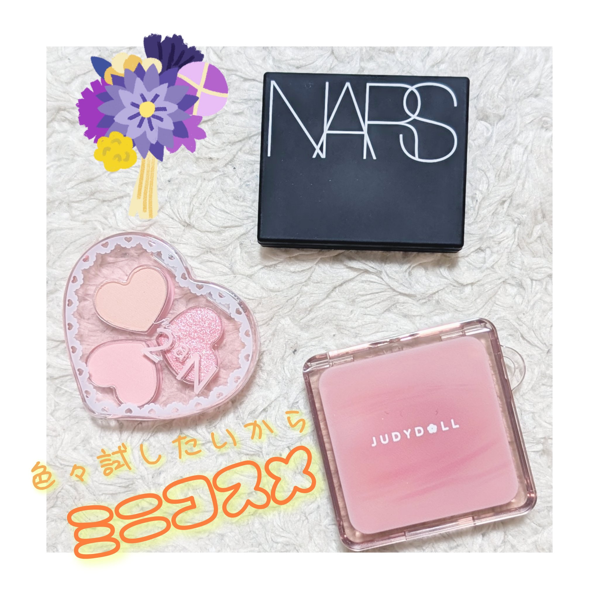 JUDYDOLL メリハリマスターパレット 01N クールトーン(ミニ)/JUDYDOLL/パウダーハイライトを使ったクチコミ（1枚目）