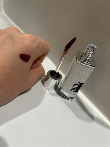 キャンドルライトジュレティント/LoNLy /リップティントを使ったクチコミ(2枚目)