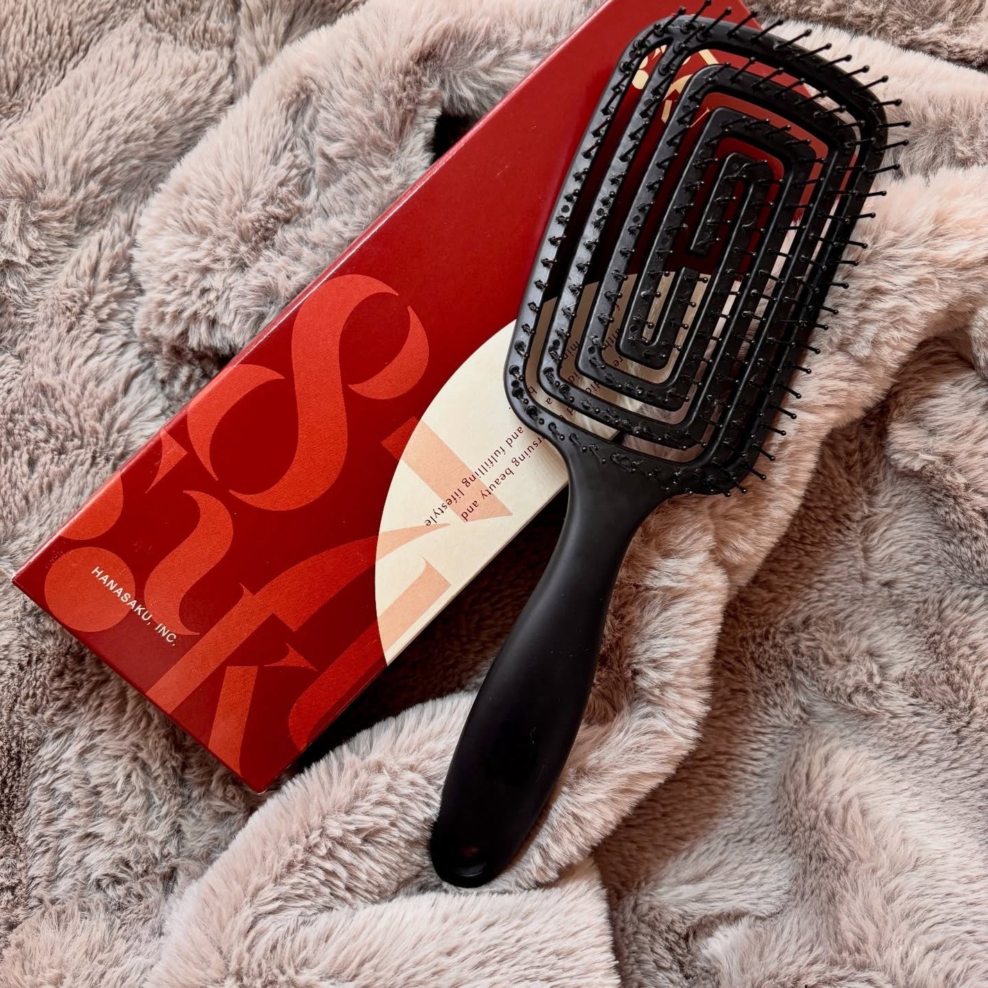 87saku ハナサク 速乾ブラシ/87saku/ヘアブラシを使ったクチコミ(1枚目)