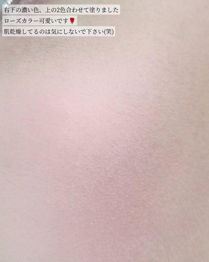 ブレンディングムードチーク/dasique/パウダーチークを使ったクチコミ(4枚目)