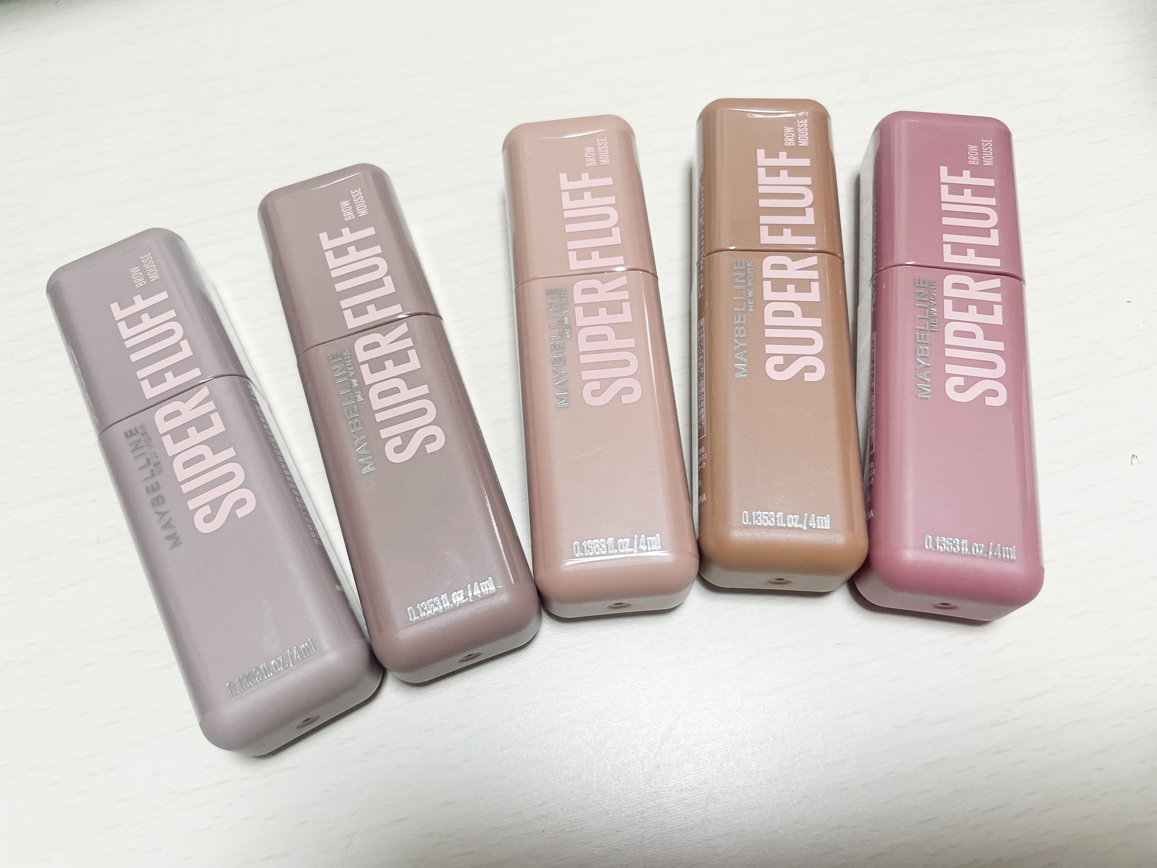 ＳＰ フラッフ ブロウ ムース/MAYBELLINE NEW YORK/眉マスカラを使ったクチコミ（1枚目）