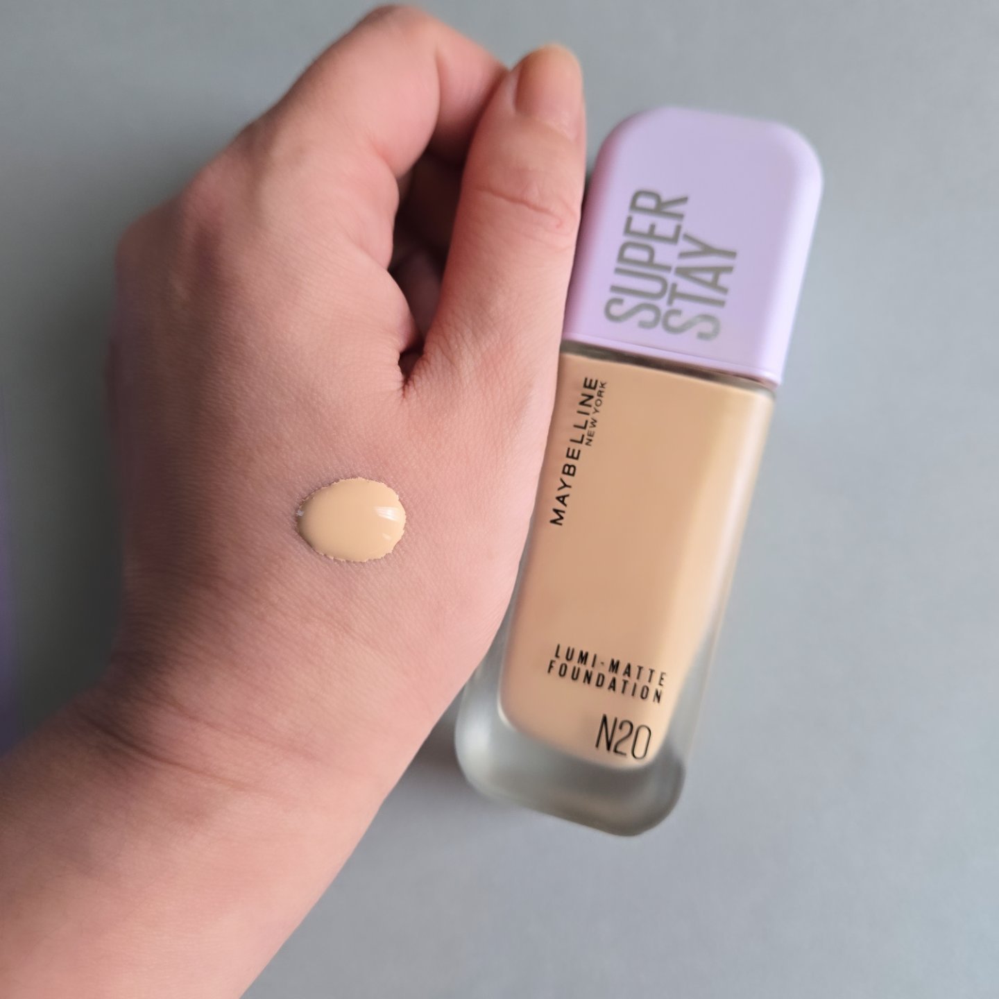 SPステイ ルミマット リキッド ファンデーション/MAYBELLINE NEW YORK/リキッドファンデーションを使ったクチコミ（2枚目）