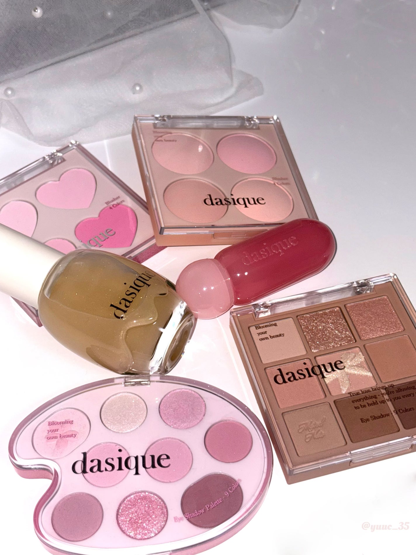 シャドウパレット/dasique/アイシャドウパレットを使ったクチコミ(1枚目)