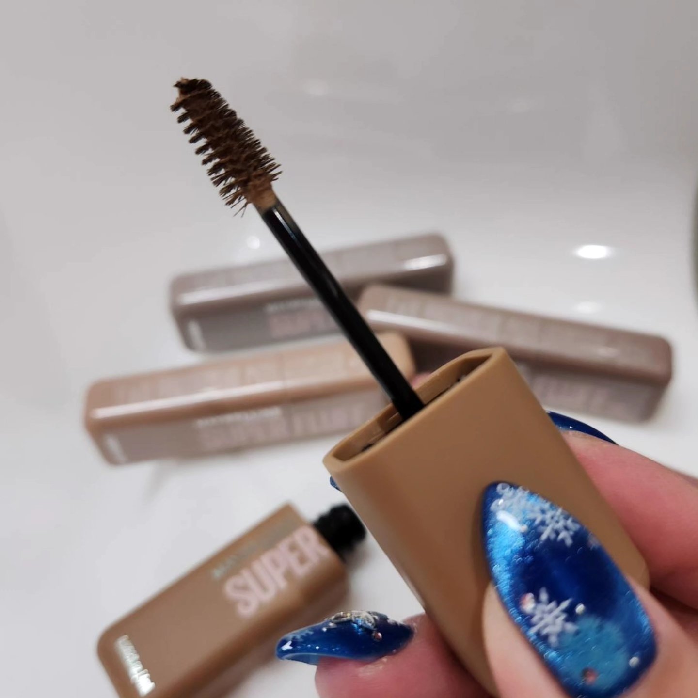 ＳＰ フラッフ ブロウ ムース/MAYBELLINE NEW YORK/眉マスカラを使ったクチコミ（3枚目）