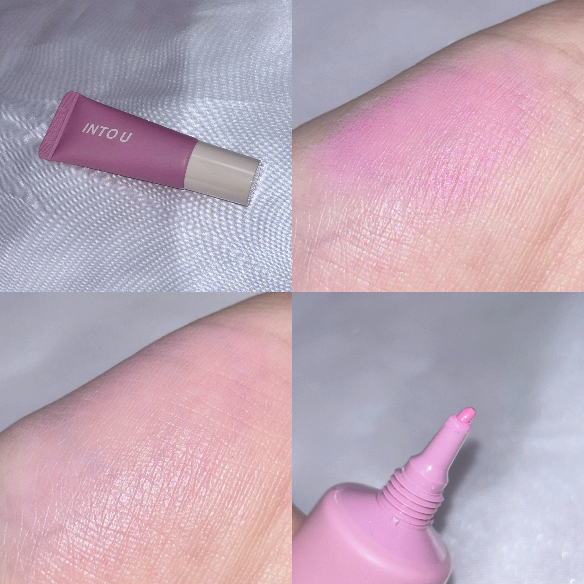 エアリーブラッシュ/INTO U/ジェル・クリームチークを使ったクチコミ（2枚目）