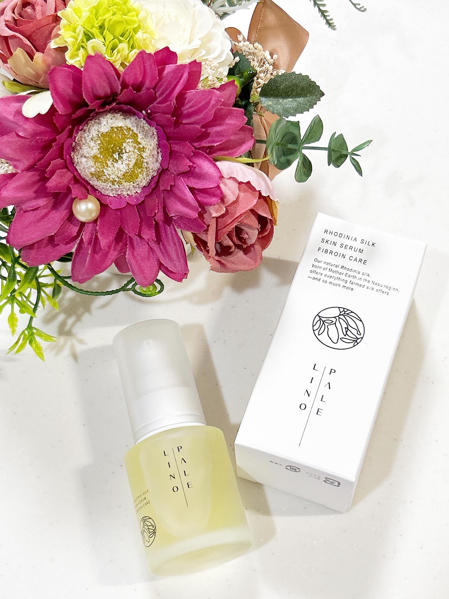 パレリノ ロディニアシルク スキンセラム/PALELINO/美容液を使ったクチコミ（1枚目）