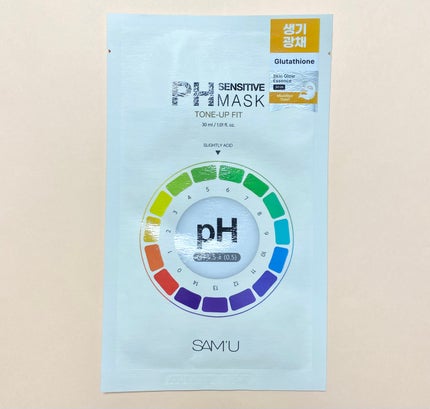 PHセンシティブマスク トーニングフィット 1枚入/SAM'U/シートマスク・パックの画像