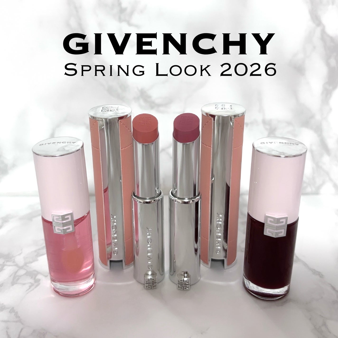 ローズ・パーフェクト・シャイン/GIVENCHY/口紅を使ったクチコミ(1枚目)