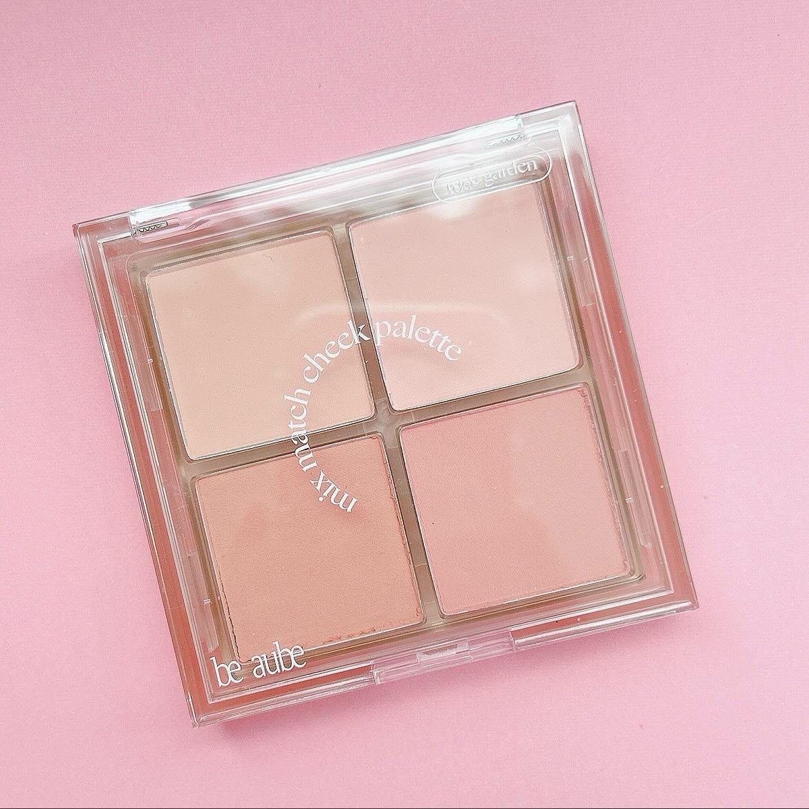 ミックスマッチチークパレット/be aube/パウダーチークを使ったクチコミ(2枚目)