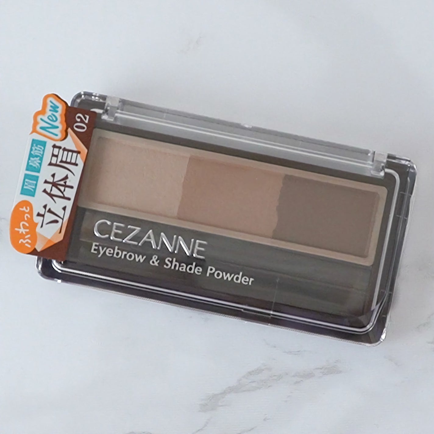 アイブロウ&シェードパウダー/CEZANNE/パウダーアイブロウを使ったクチコミ(5枚目)