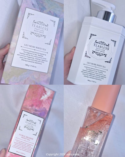 パフュームボディウォッシュ リリームスクホワイトティー/TEABLESS/ボディソープを使ったクチコミ(5枚目)