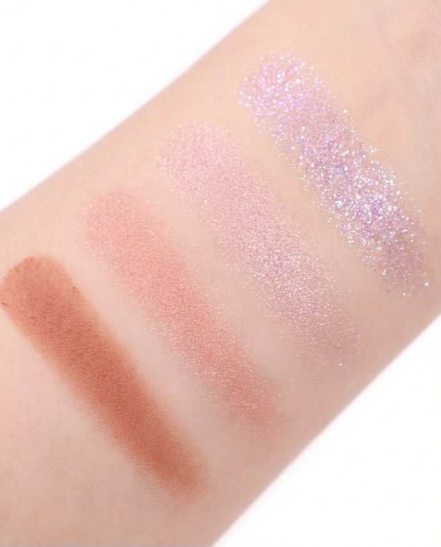 Bloom Collection カスタマイズアイカラー アソート（限定カラー） EX02 ロージーマーブルアソート/マキアージュ/アイシャドウを使ったクチコミ（2枚目）