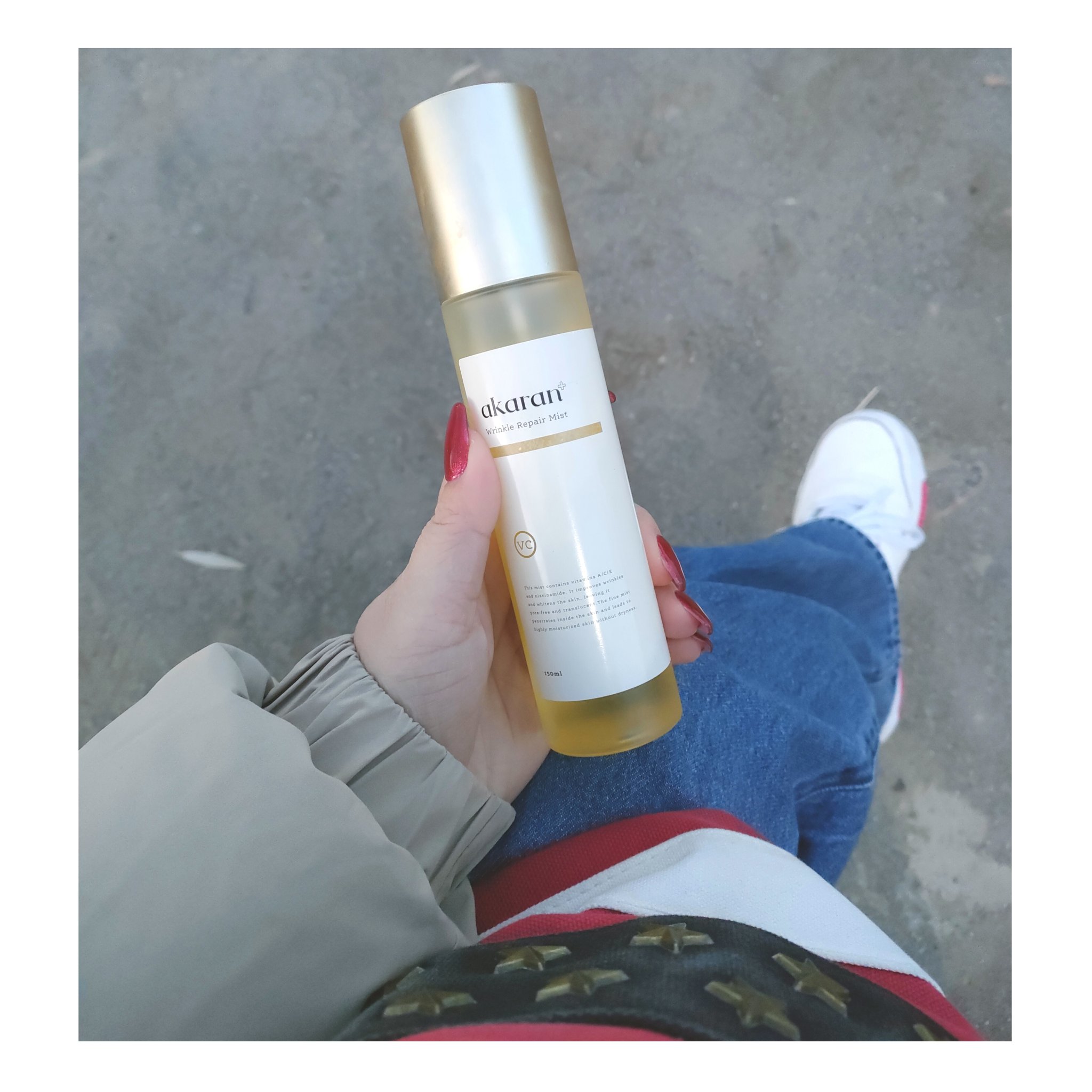 リンクルリペアミスト/akaran+/ミスト状化粧水を使ったクチコミ（1枚目）