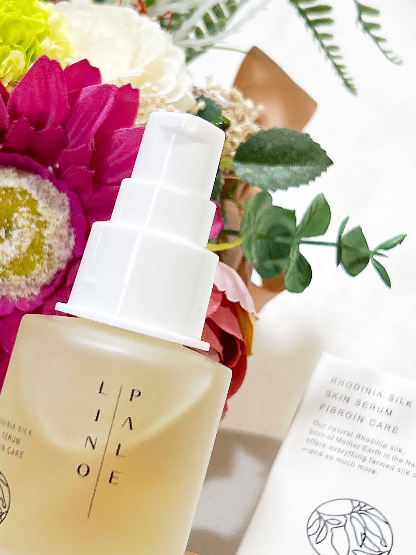 パレリノ ロディニアシルク スキンセラム/PALELINO/美容液を使ったクチコミ（2枚目）