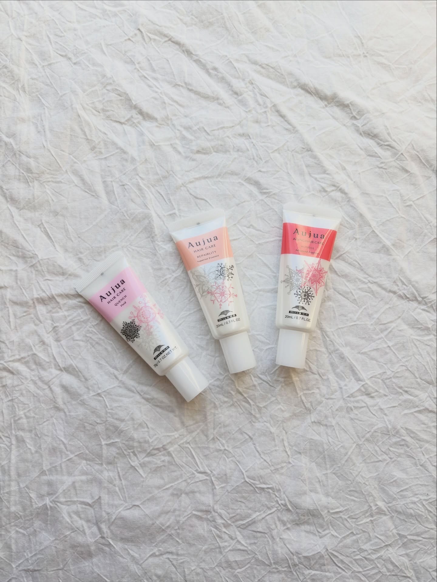 クエンチ ヘアトリートメント/オージュア/シャンプー・コンディショナーを使ったクチコミ（3枚目）