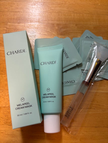 メラピールクリームマスク/CHARDE/ピーリングを使ったクチコミ(1枚目)