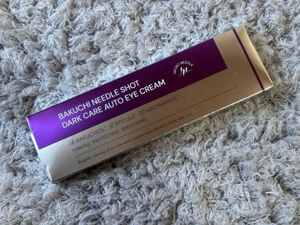 BAKUCHI NEEDLE SHOT DARK CARE AUTO EYE CREAM/LIALUSTER/アイケア・アイクリームを使ったクチコミ(1枚目)