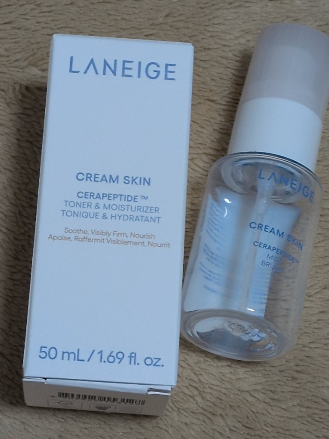 クリームスキン ローション/LANEIGE/化粧水を使ったクチコミ（1枚目）