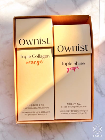 トリプルコラーゲン オレンジ/Ownist/美容サプリメントを使ったクチコミ(2枚目)