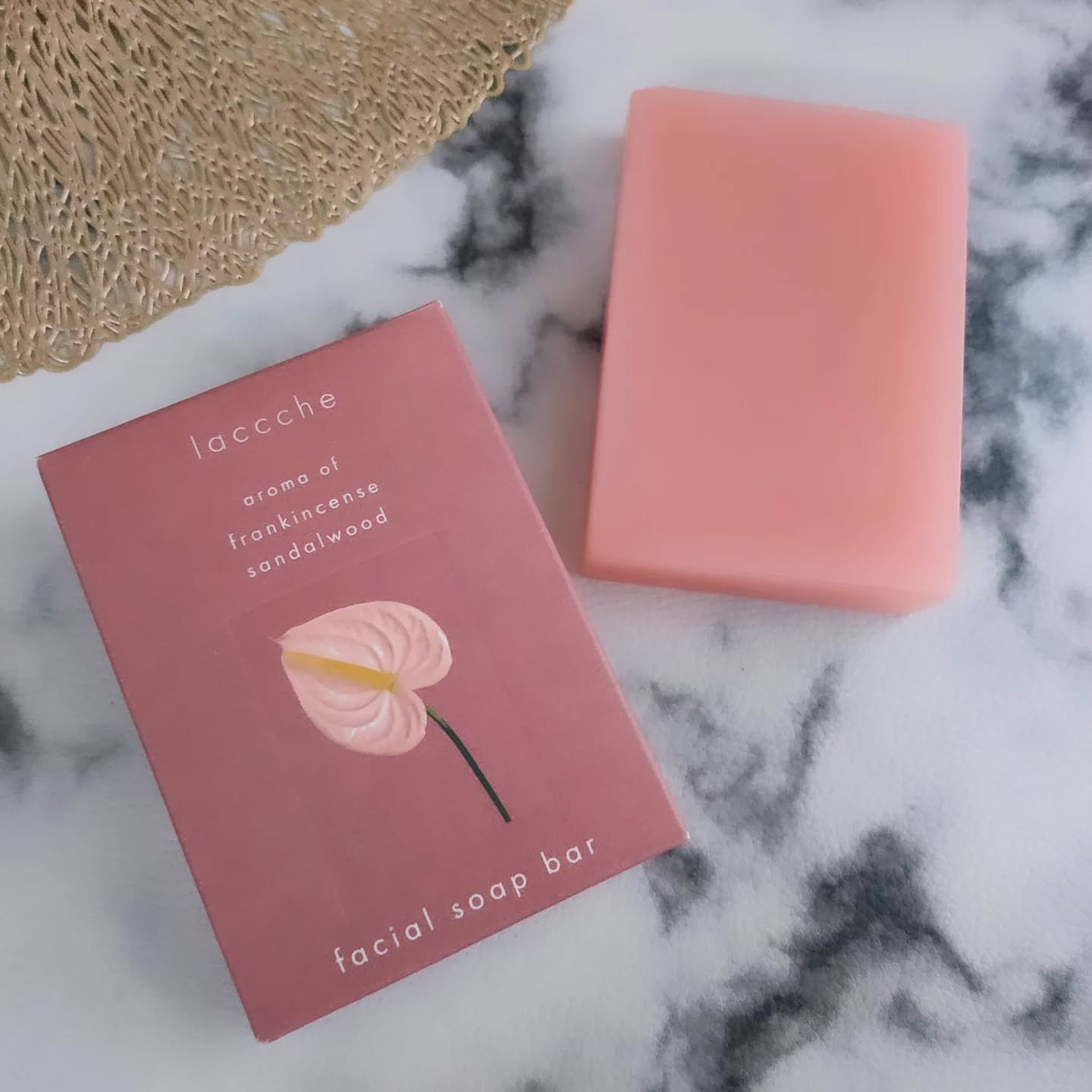 フェイス用ヴィーガン石けん/laccche/洗顔石鹸を使ったクチコミ（2枚目）