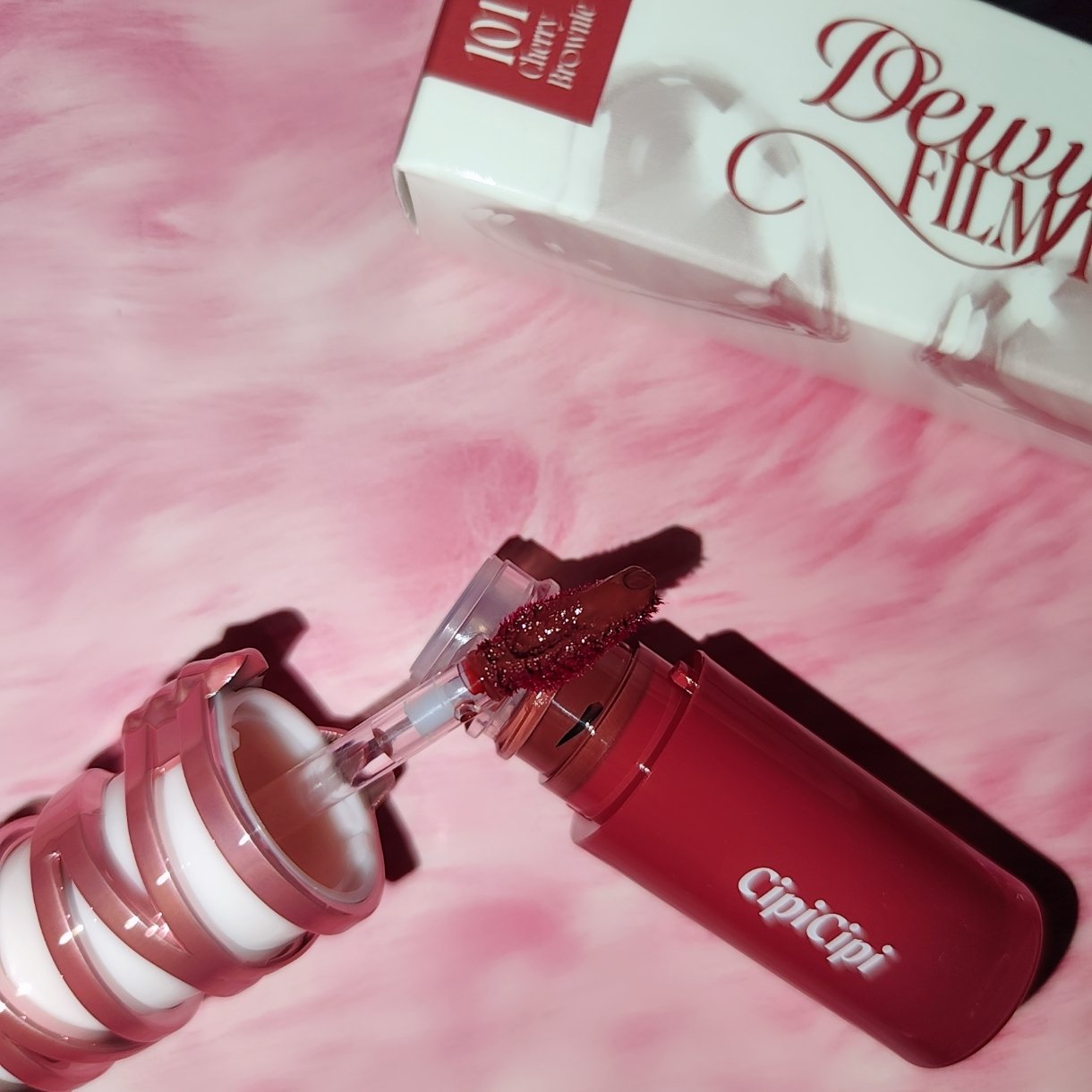 シピシピ　デューイフィルムティント　R/CipiCipi/リップティントを使ったクチコミ（1枚目）