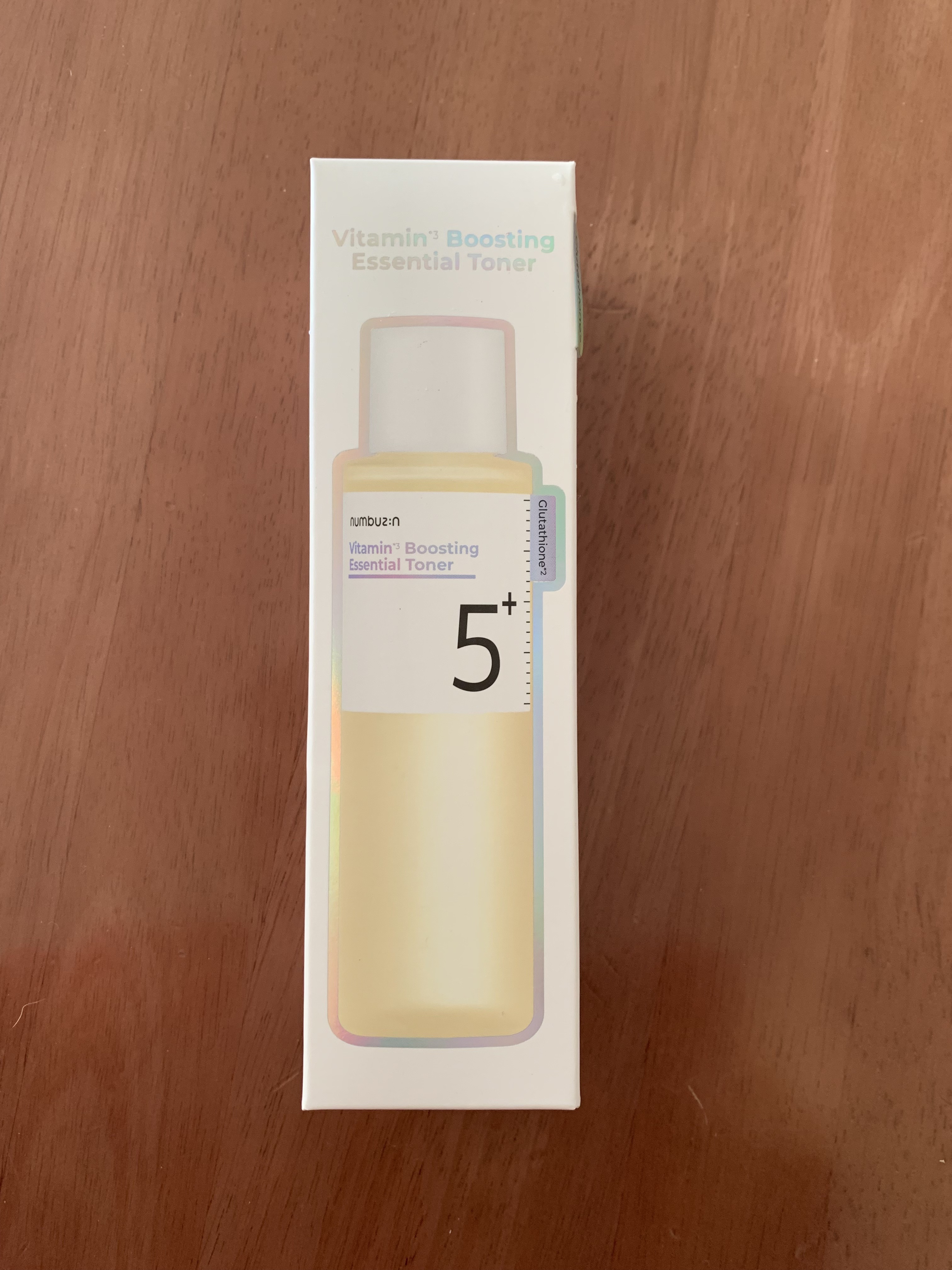 numbuzin 5番 白玉グルタチオンCエッセンシャルトナーのクチコミ「もう時間が経ちましたが
メガ割りでいくつか購入したものを
ご紹介していきます。
前回はDEWY.....」（2枚目）