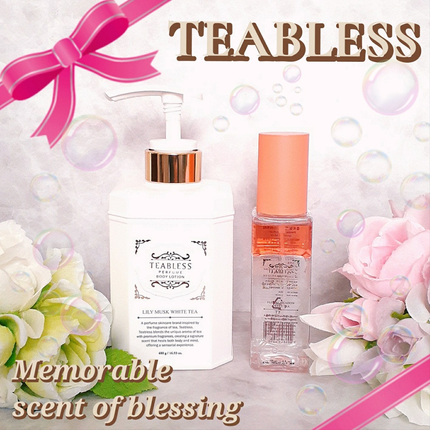 パフュームボディローション リリィムスクホワイトティー/TEABLESS/ボディローションを使ったクチコミ(6枚目)