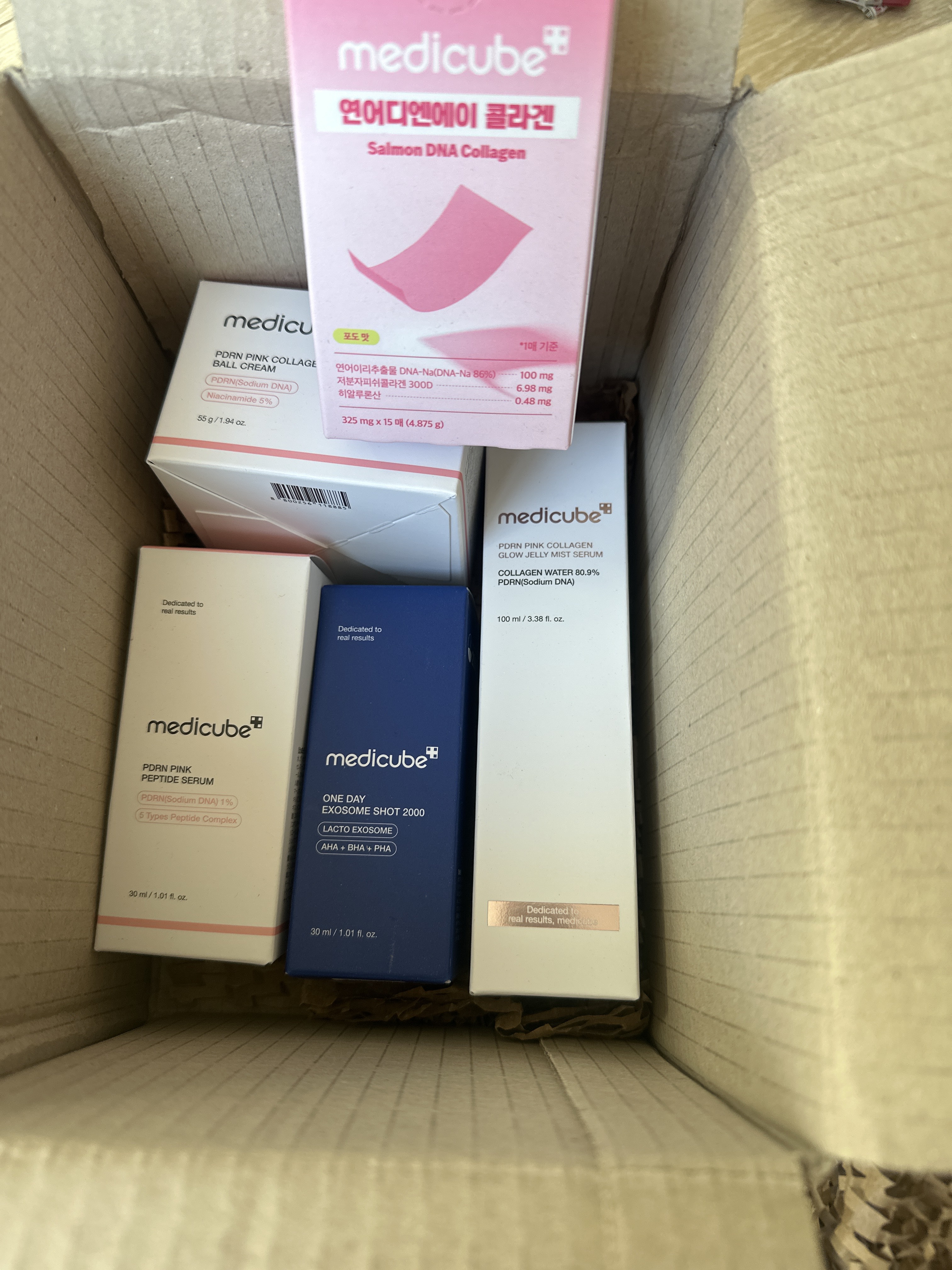 ゼロ1DAYエクソソームショット2000 1個+ゼロ1DAYエクソソームショット7500 1個 セット/MEDICUBE/スキンケアキットを使ったクチコミ（1枚目）