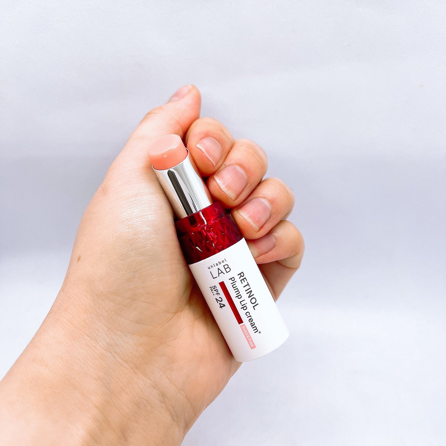 アンレーベル ラボ R プランプ UVリップクリーム/unlabel/リップクリームを使ったクチコミ(4枚目)