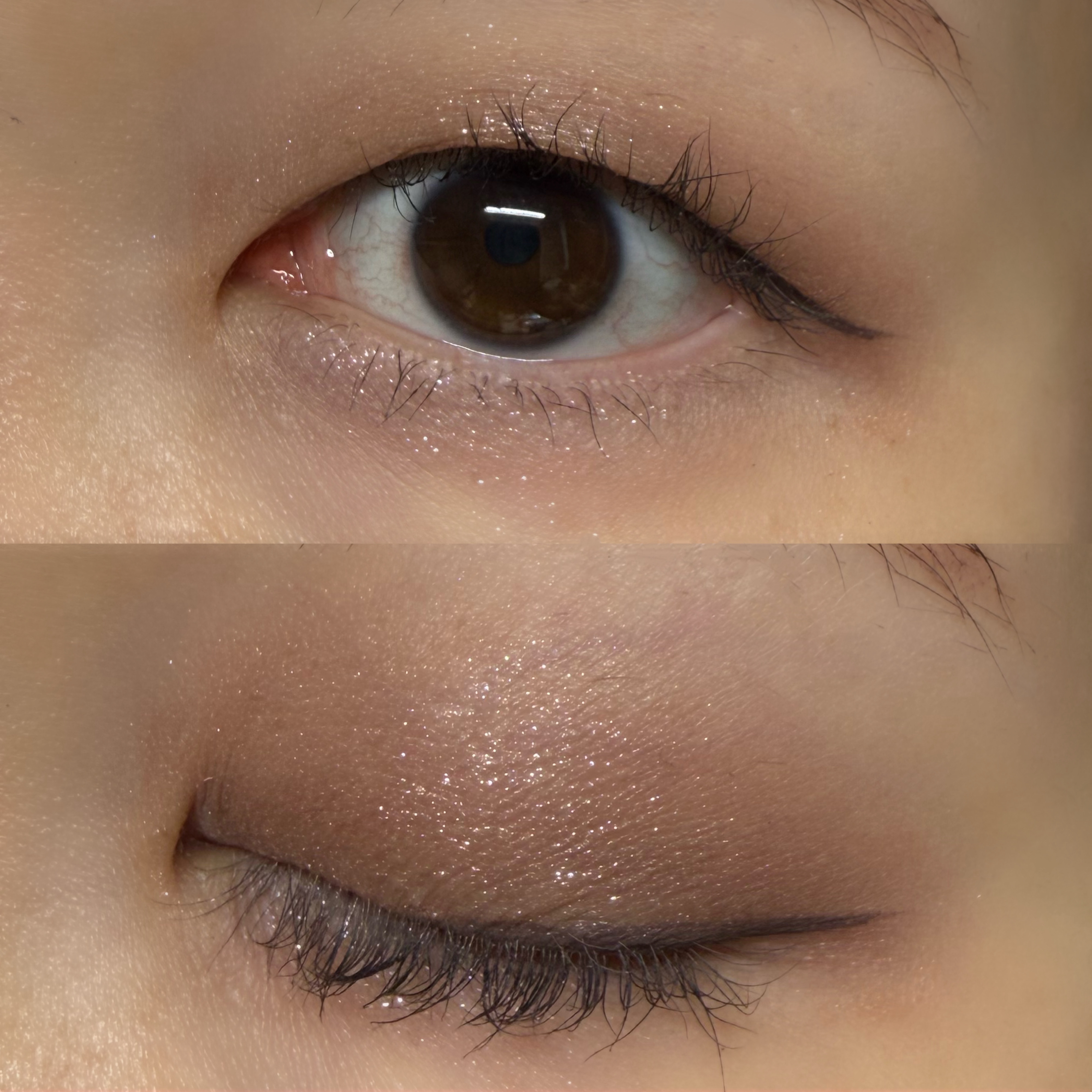 ジュエルライナーコレクション グレーパールの幻惑/Armuje/リキッドアイライナーを使ったクチコミ（2枚目）