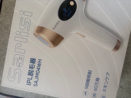 サファイア冷却 脱毛器 ムダ毛ケア/Sarlisi/家庭用脱毛器を使ったクチコミ(1枚目)