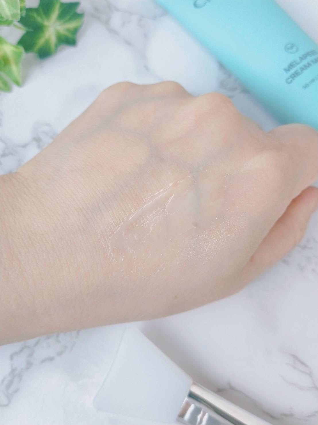 メラピールクリームマスク/CHARDE/ピーリングを使ったクチコミ(3枚目)