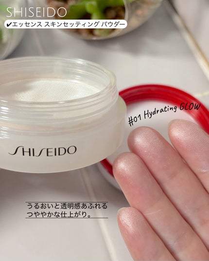 SHISEIDO エッセンス スキンセッティング パウダー/SHISEIDO/ルースパウダーを使ったクチコミ(5枚目)