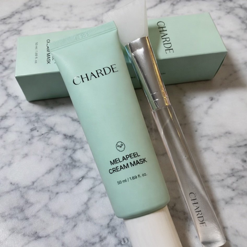メラピールクリームマスク/CHARDE/ピーリングを使ったクチコミ（3枚目）
