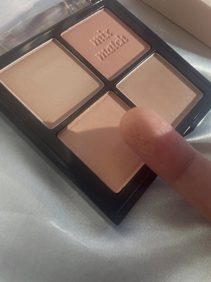 ミックスマッチチークパレット/be aube/パウダーチークを使ったクチコミ(4枚目)