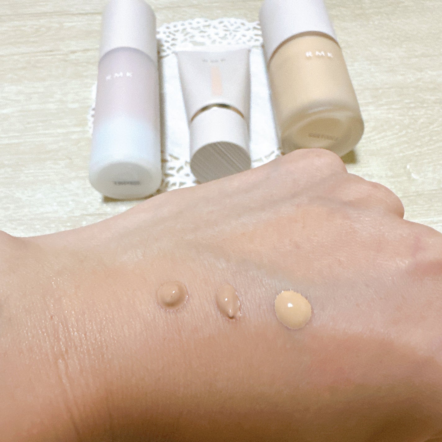 RMK ラスティング ジェルクリーミィファンデーション/RMK/クリーム・エマルジョンファンデーションを使ったクチコミ(4枚目)