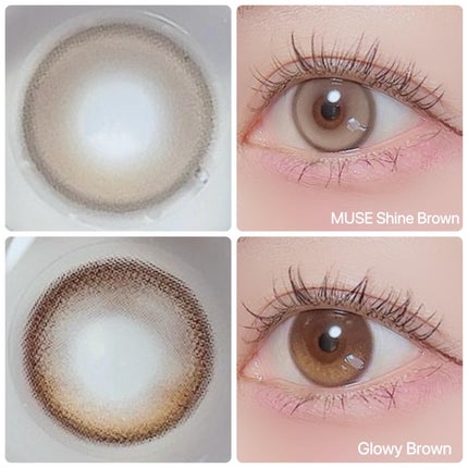 Glowy 1day/OLENS/ワンデー(1DAY)カラコンを使ったクチコミ(2枚目)