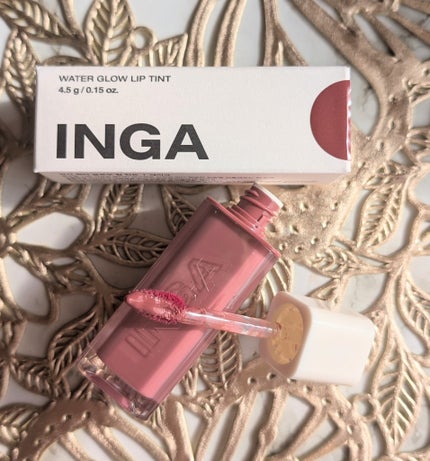 ウォーターグローリップティント/INGA/リップティントを使ったクチコミ(1枚目)