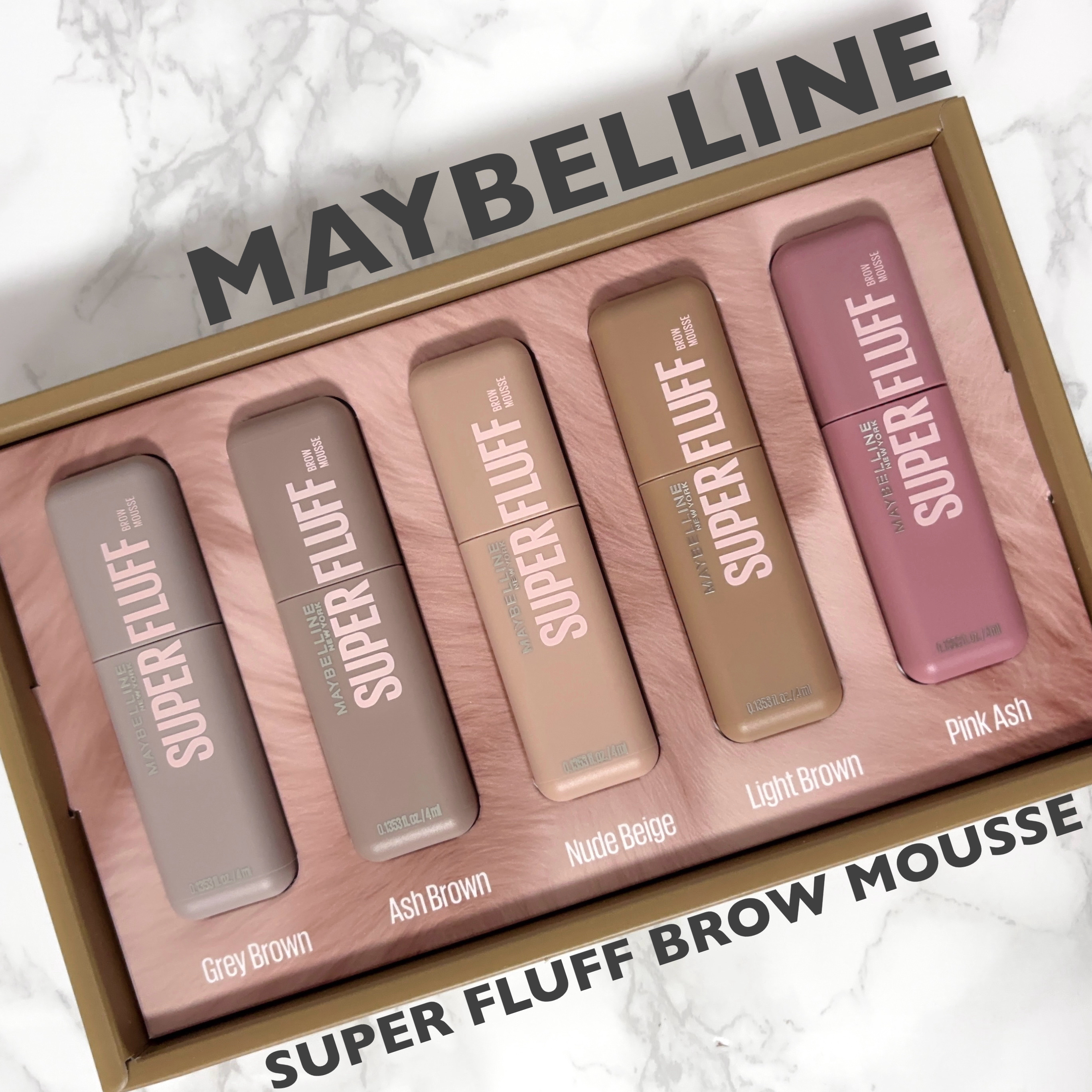 ＳＰ フラッフ ブロウ ムース/MAYBELLINE NEW YORK/眉マスカラを使ったクチコミ（1枚目）