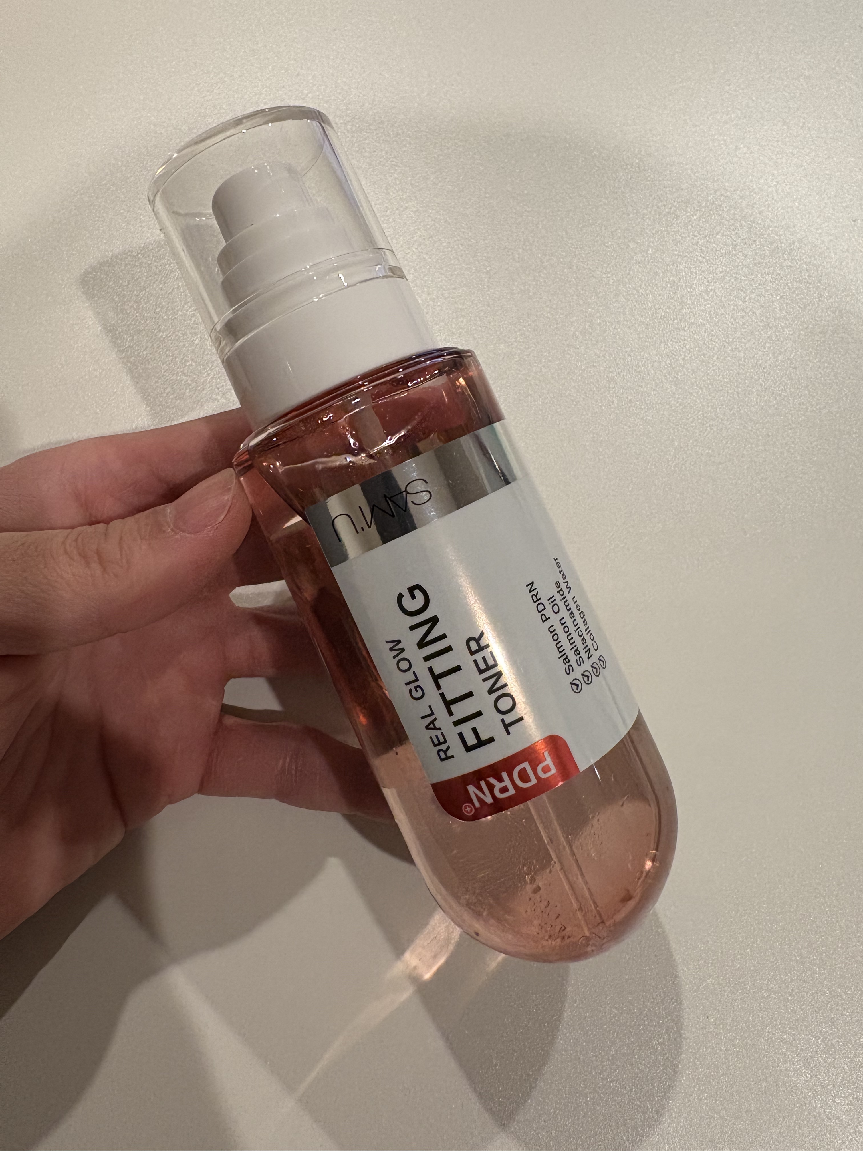 PDRNリアルグロウフィッティングトナー/SAM'U/ミスト状化粧水を使ったクチコミ（1枚目）