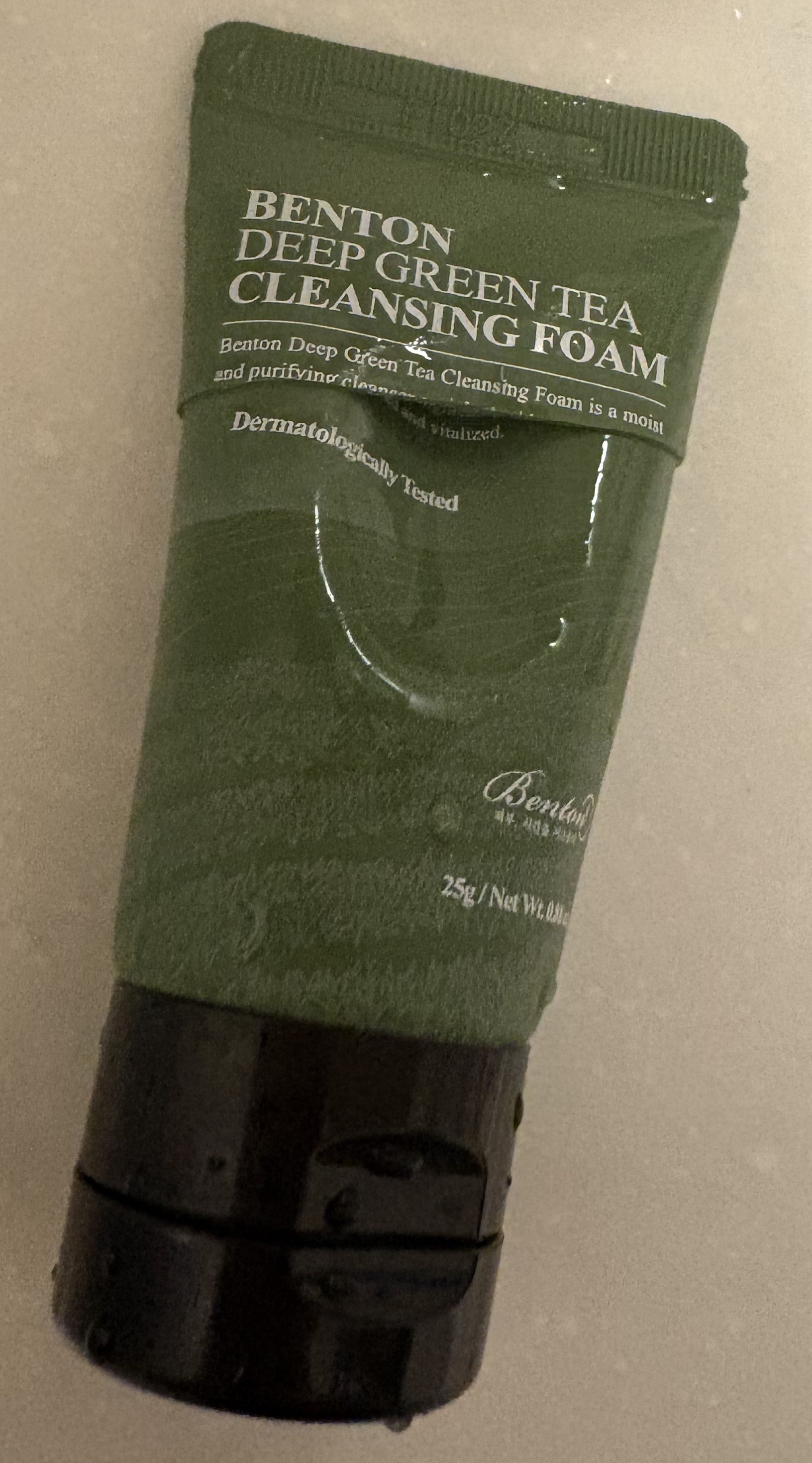 Deep Green Tea クレンジングフォーム/BENTON/洗顔フォームを使ったクチコミ（1枚目）