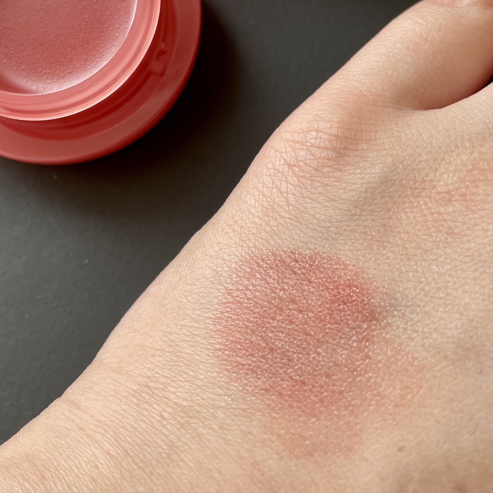 バーミーパフポットリップアンドチーク/%Recipe/ジェル・クリームチークを使ったクチコミ（2枚目）