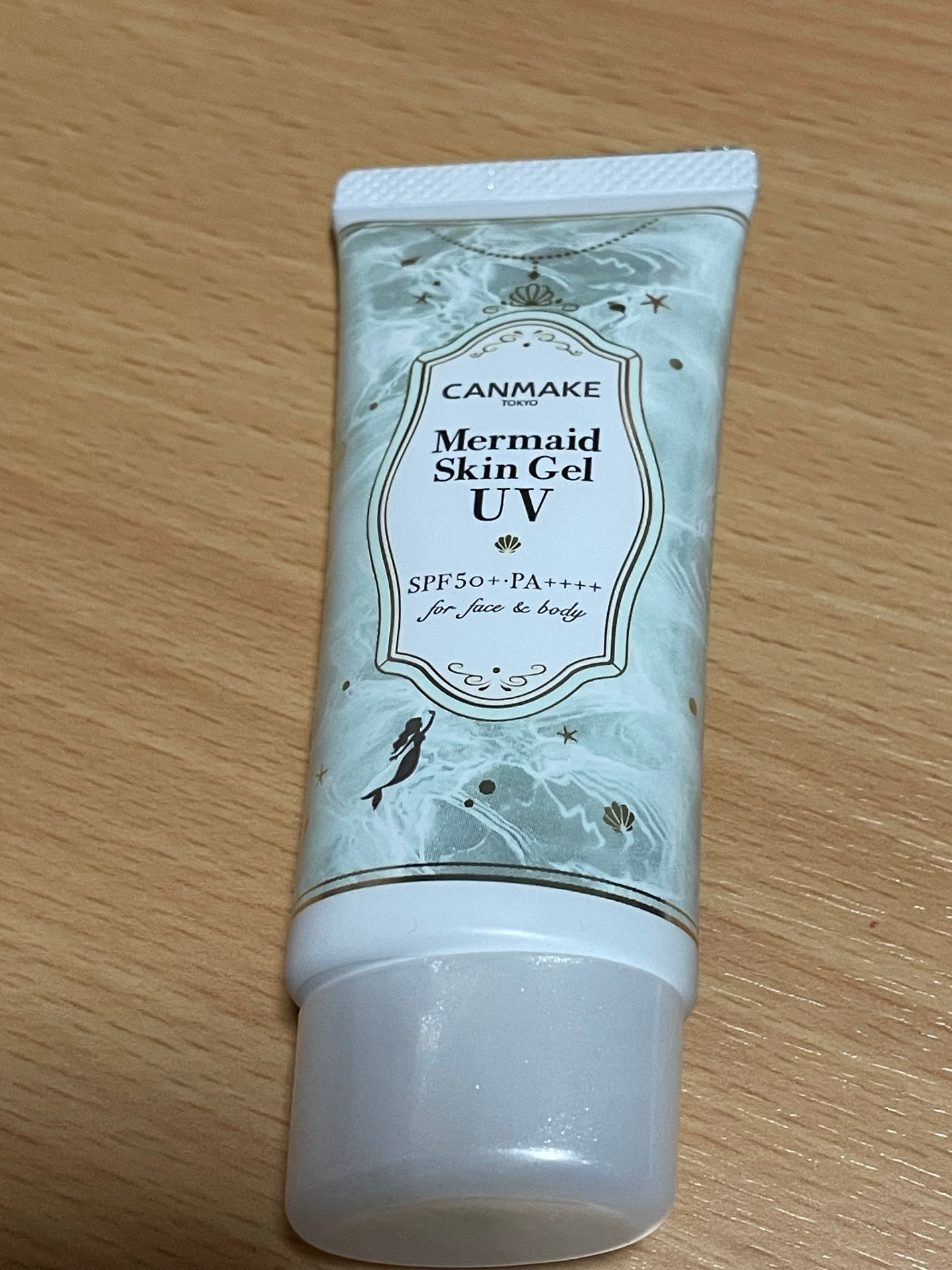マーメイドスキンジェルUV/キャンメイク/日焼け止めジェルを使ったクチコミ(1枚目)