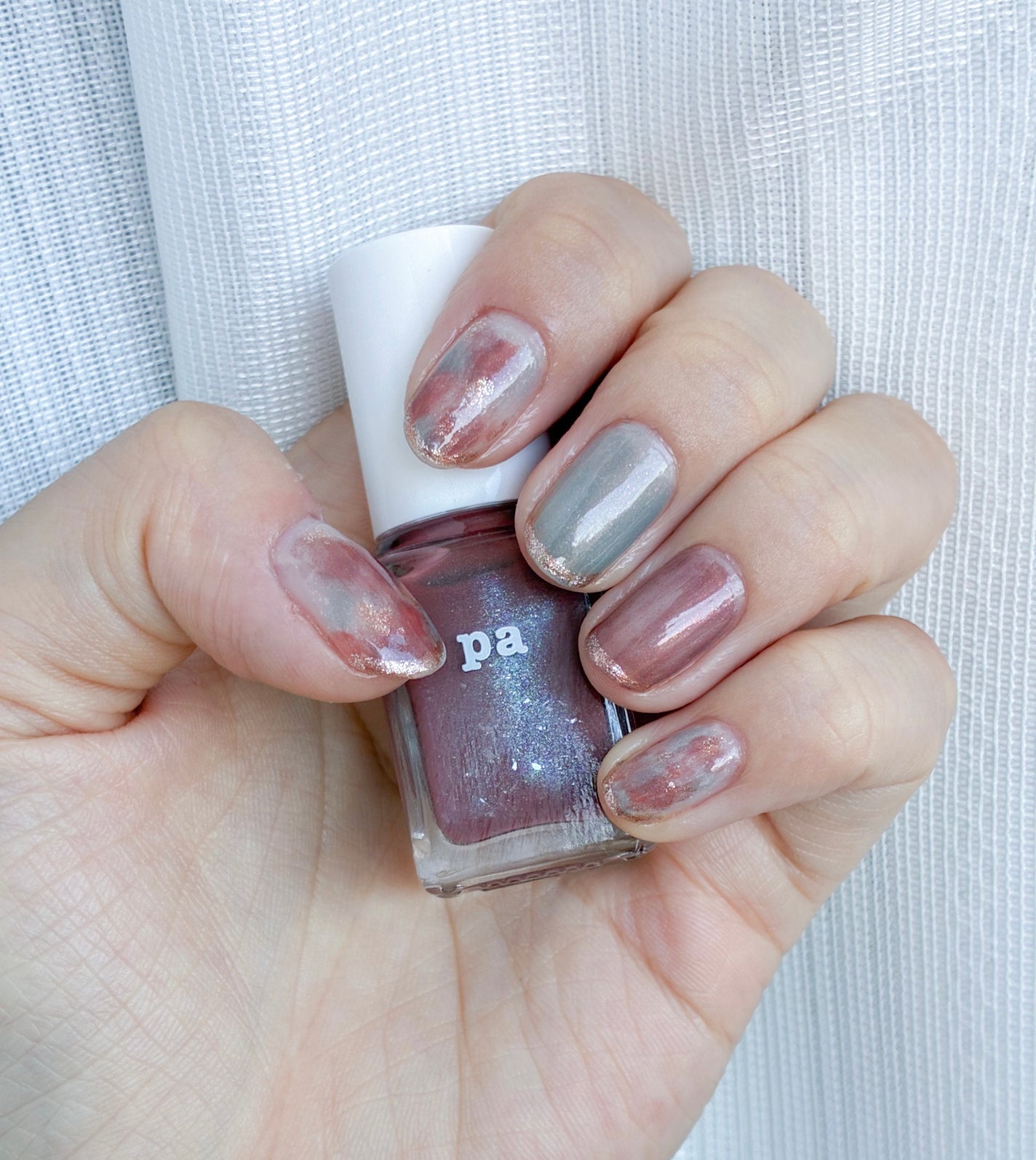 pa ベースコート ニュアンスベージュ/pa nail collective/ネイルベースコートを使ったクチコミ(1枚目)