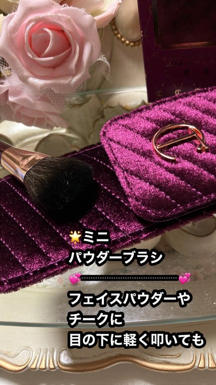 ミニブラシギフトセット/Charlotte Tilbury/メイクブラシを使ったクチコミ(3枚目)